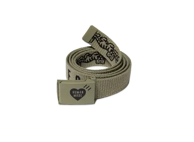 HUMAN MADE WEB BELT "Olive"