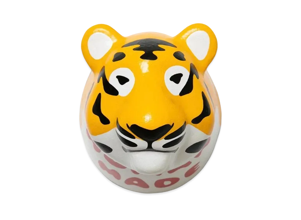 HUMAN MADE TIGER TROPHY PAPER MACHE DISPLAY "Yellow"