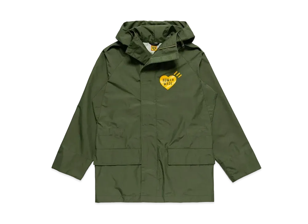 HUMAN MADE MILITARY RAIN JACKET 
