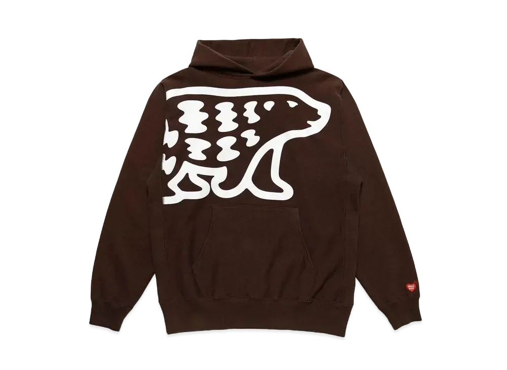 HUMAN MADE PIZZA HOODIE "Brown"