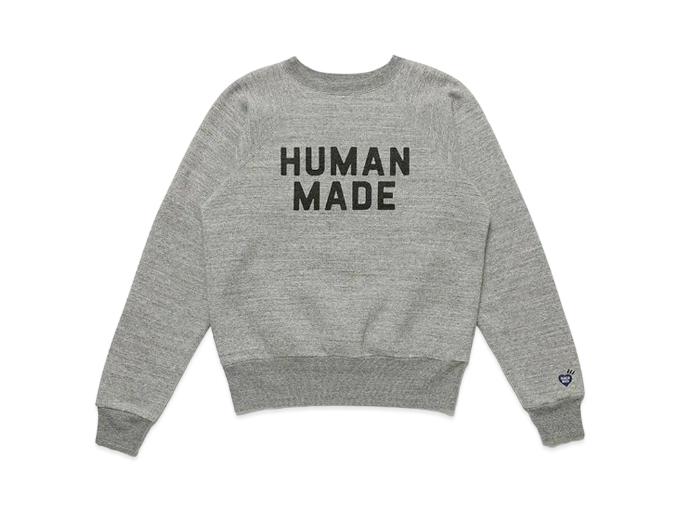 HUMAN MADE T/C CREWNECK SWEATSHIRT "Grey"