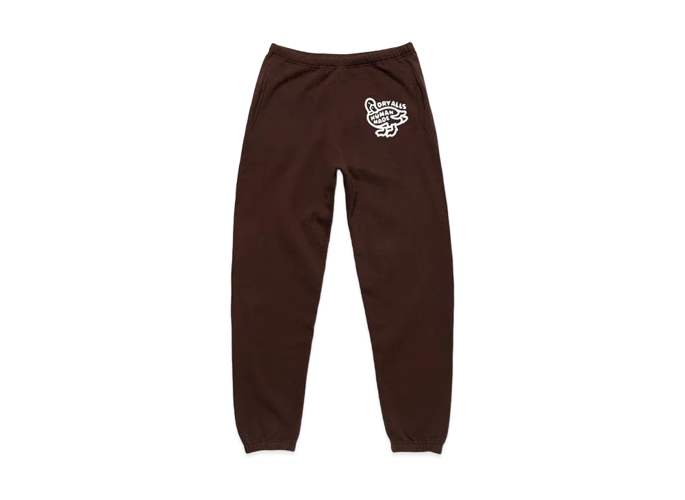 HUMAN MADE SWEAT PANTS "Brown"