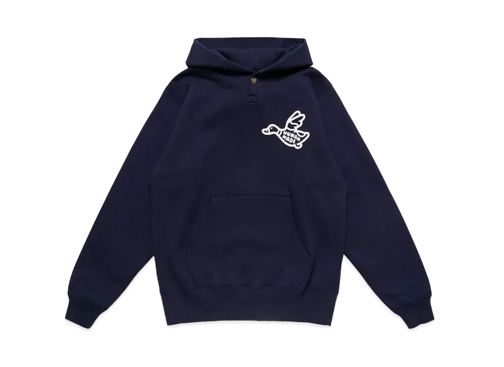 HUMAN MADE HOODIE SWEAT "Navy"