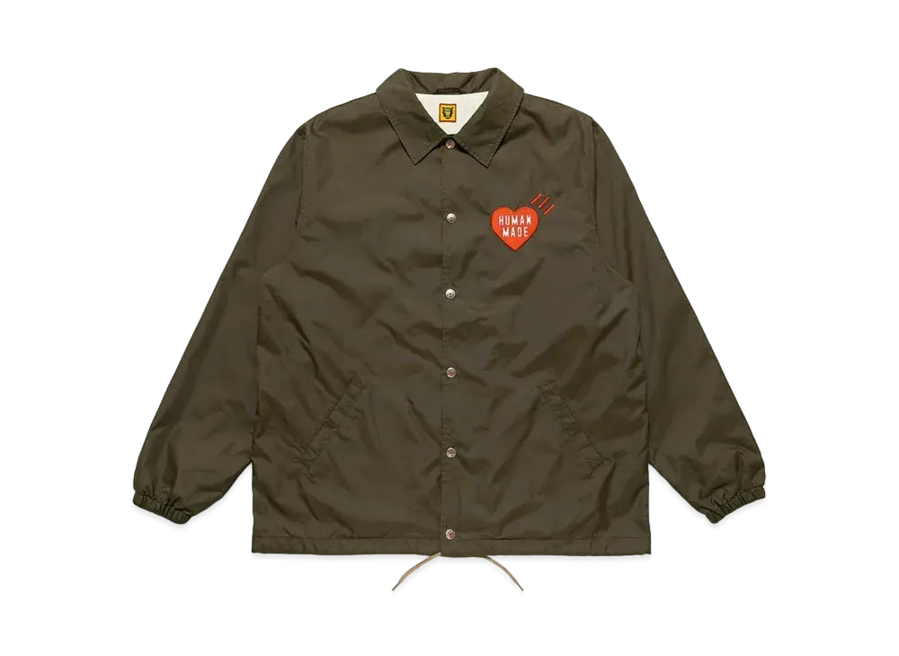 HUMAN MADE COACH JACKET "Olive"