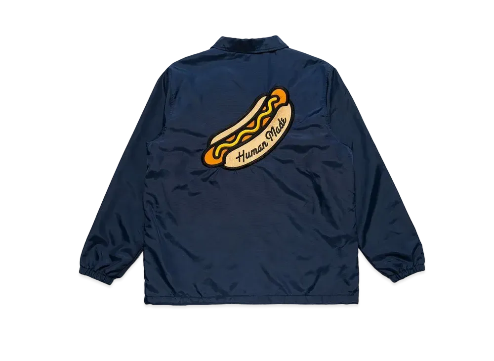 HUMAN MADE COACH JACKET "Navy"