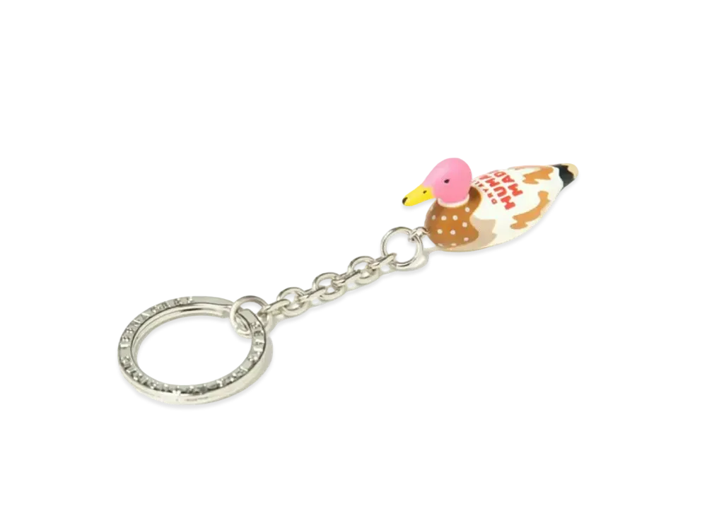 Human Made Duck Keyring "Pink"
