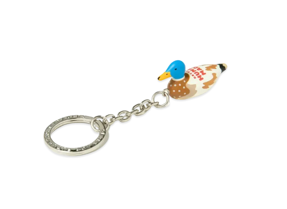 Human Made Duck Keyring "Blue"