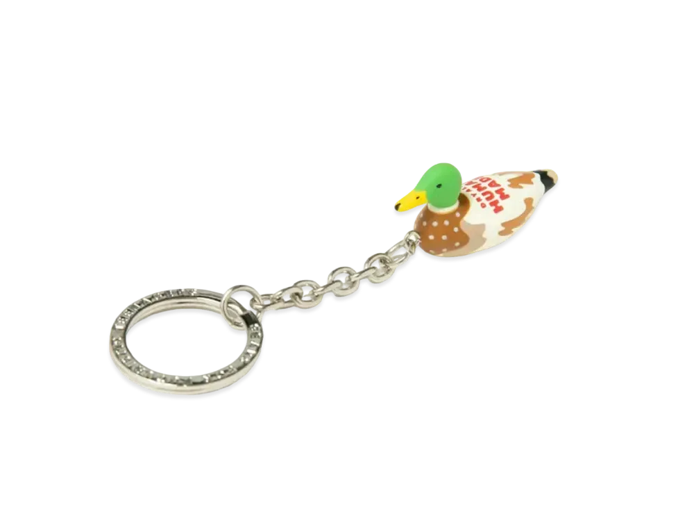 Human Made Duck Keyring "Green"