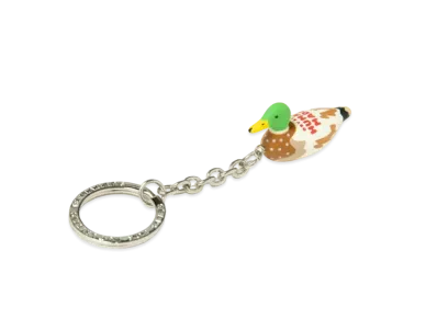 Human Made Duck Keyring "Green"