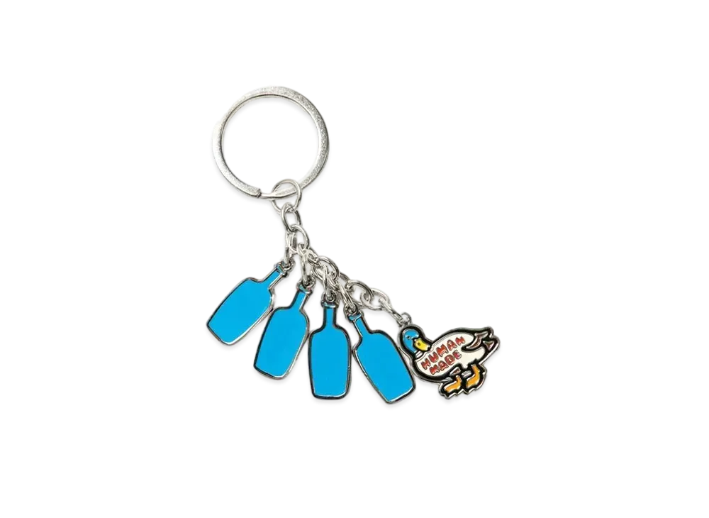 Human Made x Blue Bottle Coffee Heart Keycharm "Silver"