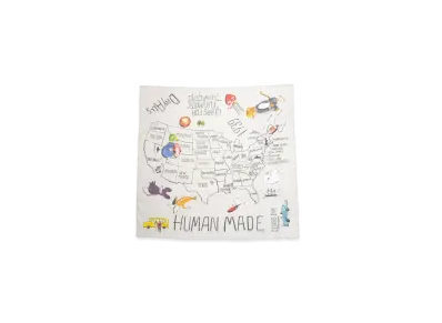 HUMAN MADE Bandana "White"