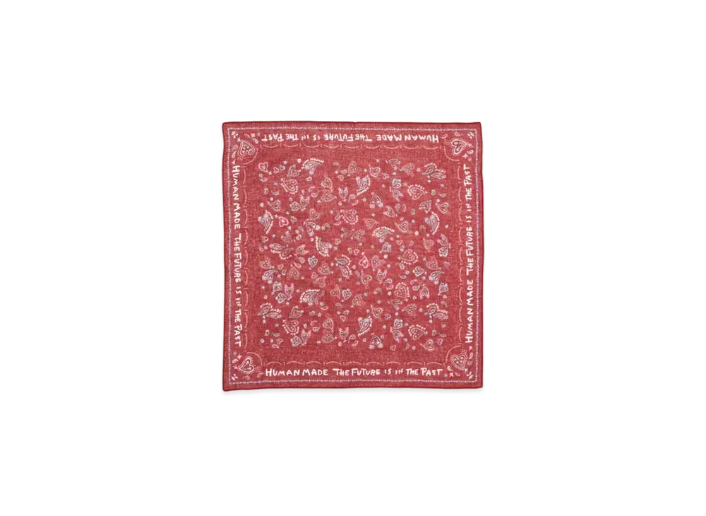 HUMAN MADE Paisley Bandana "Red"