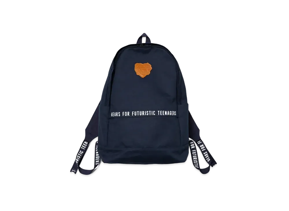 HUMAN MADE Cotton Canvas Backpack "Navy"