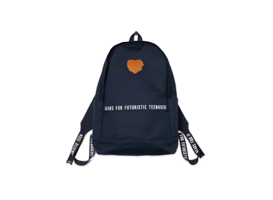 HUMAN MADE Cotton Canvas Backpack "Navy"