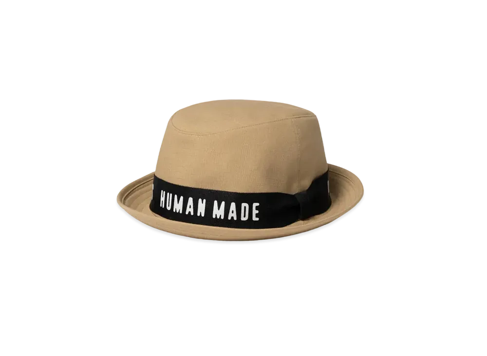 HUMAN MADE Rip-Stop Hat "Beige"
