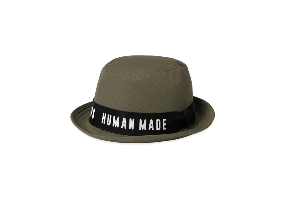 HUMAN MADE Rip-Stop Hat "Olive Drab"