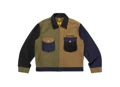 HUMAN MADE Zip-Up Work Jacket "Navy"