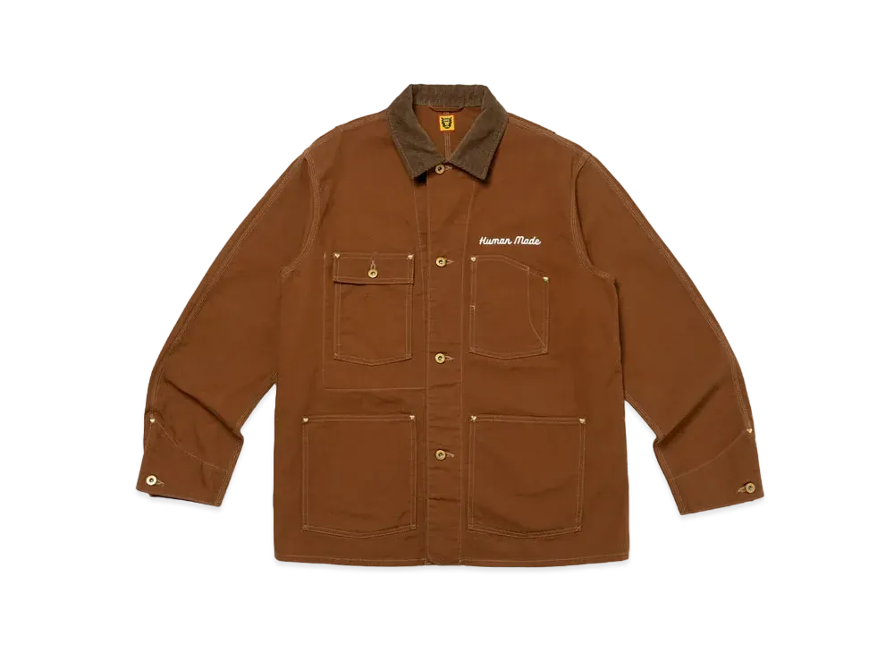 HUMAN MADE Duck Coverall Jacket "Brown"