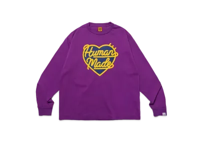 HUMAN MADE Graphic L/S T-Shirt #4 "Purple"
