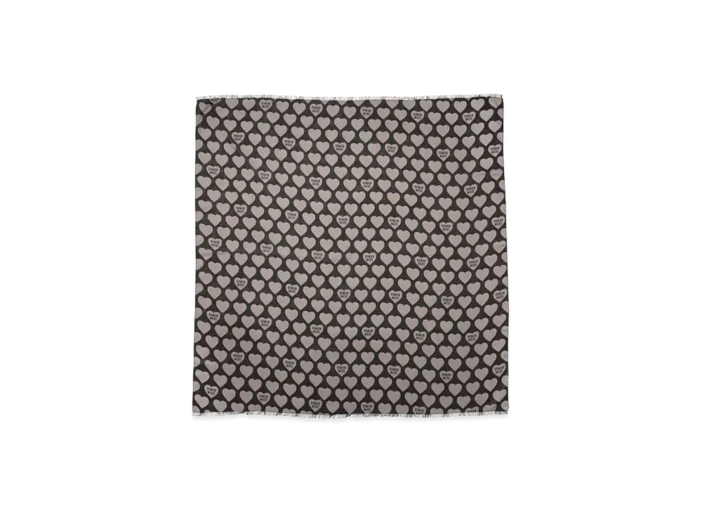 HUMAN MADE Heart Stole "Black"