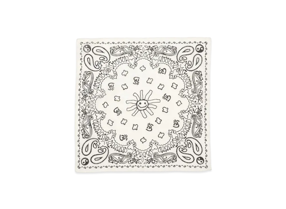 Cactus Plant Flea Market White Flash Bandana "White"