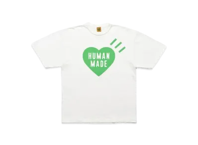 HUMAN MADE Heart T-Shirt 1928 Store Limited "White/Green"