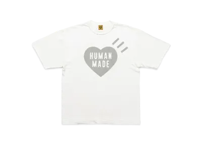 HUMAN MADE Heart T-Shirt Sapporo Store Limited "White/Gray"