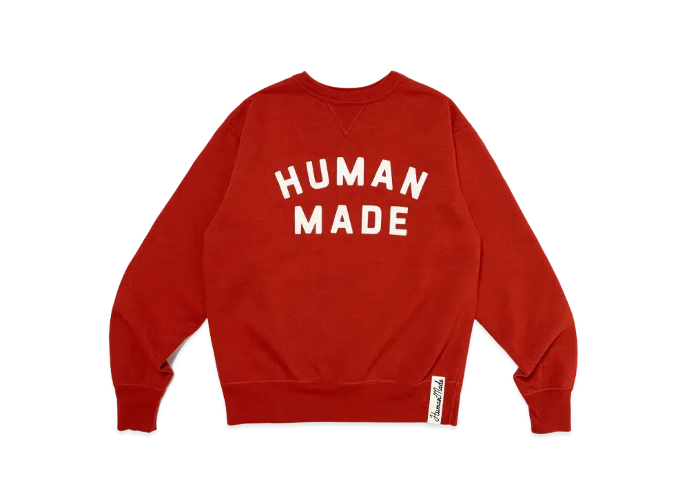 HUMAN MADE Sweatshirt "Red"