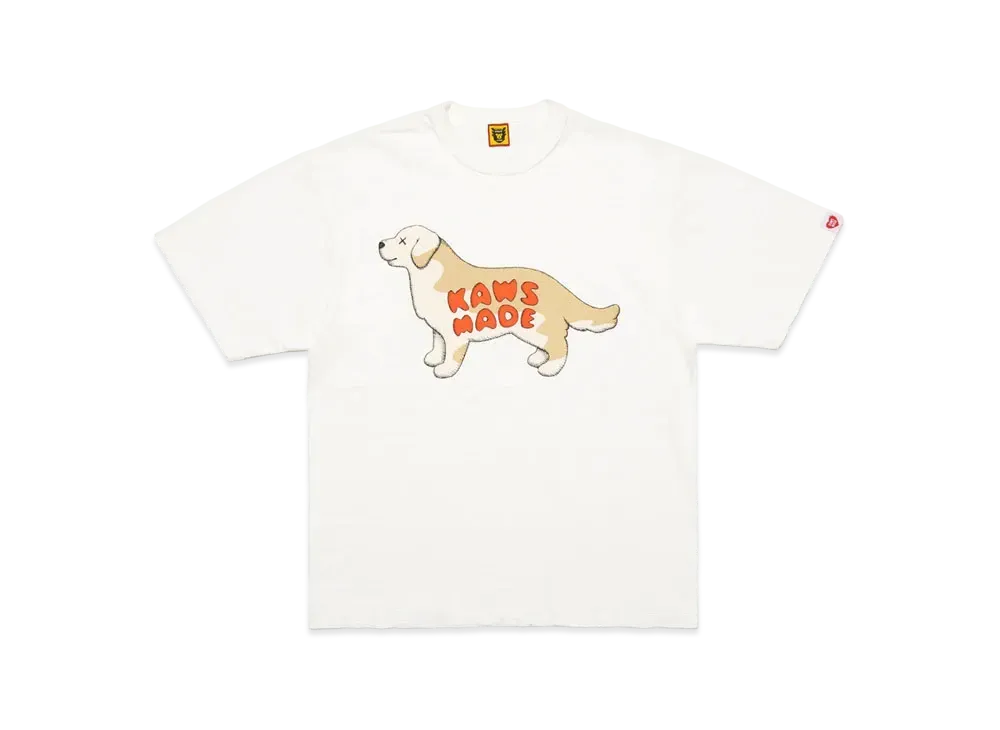 HUMAN MADE x カウズ メイド グラフィック Tシャツ ホワイト L HUMAN MADE ヒューマンメイド ×KAWS MADE GRAPHIC T-SHIRT #1