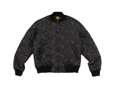 HUMAN MADE Heart Quilting Jacket "Black"