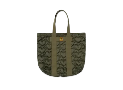 HUMAN MADE Heart Quilting Tote "Olive Drab"