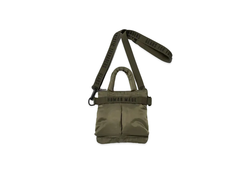 HUMAN MADE Mini Helmet Bag "Olive Drab"