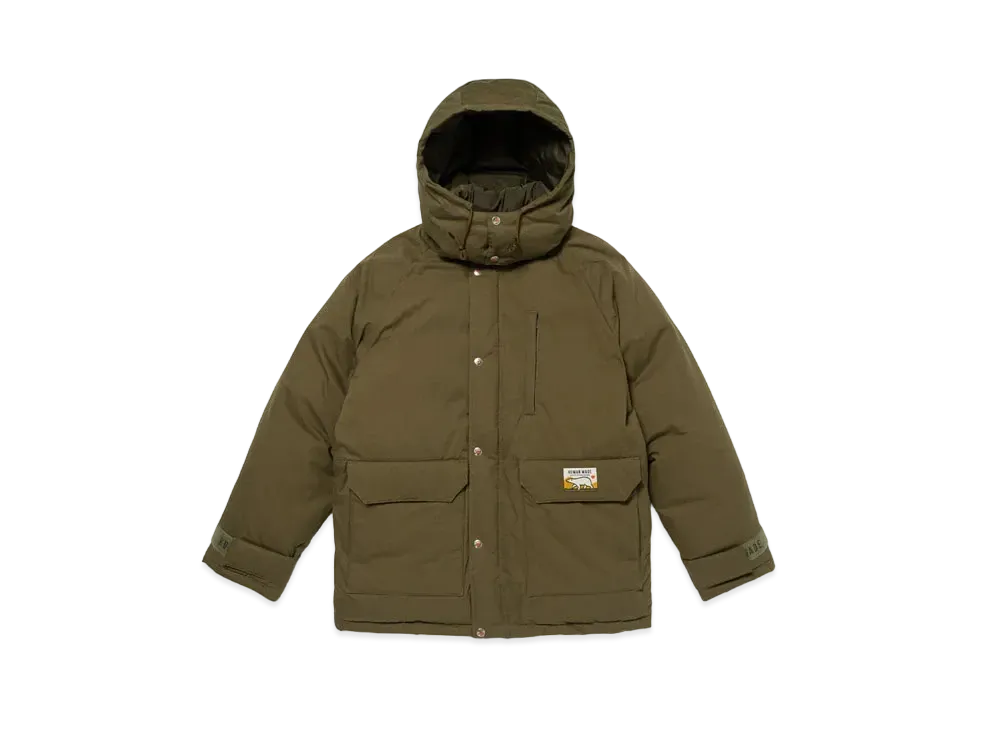 HUMAN MADE Down Parka "Olive Drab"