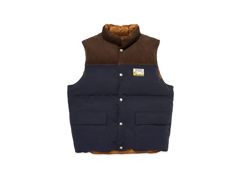 HUMAN MADE Reversible Down Vest "Navy"