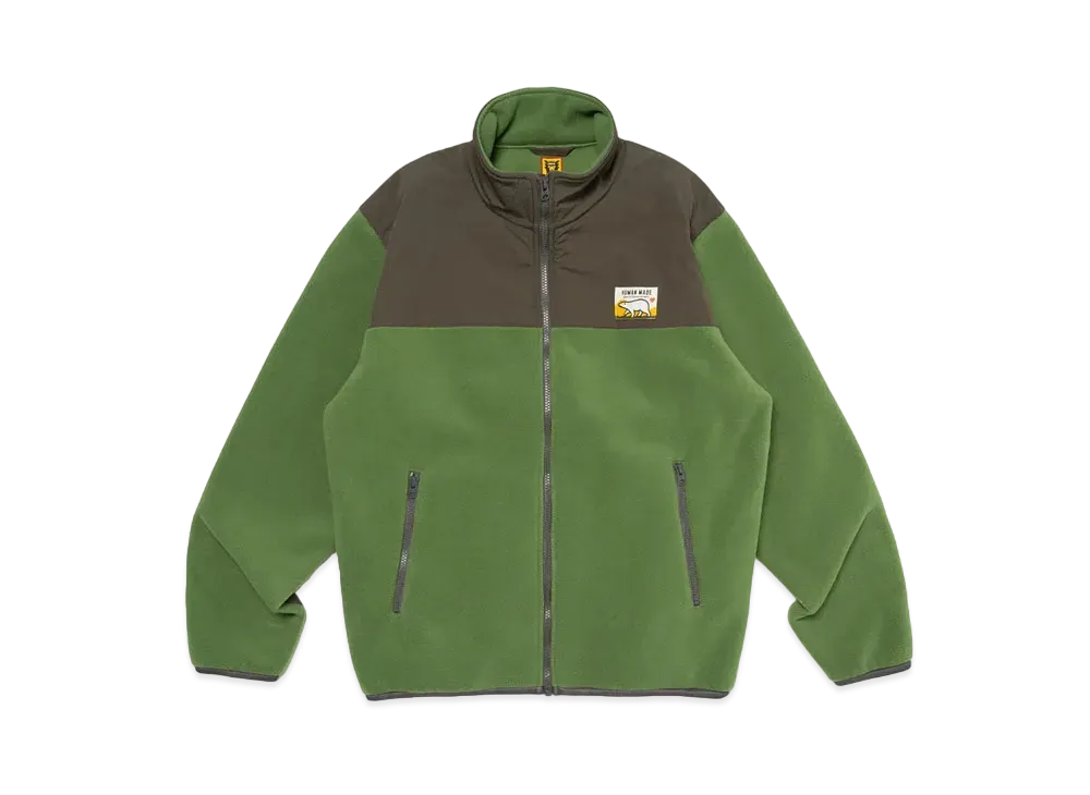 HUMAN MADE Fleece Jacket "Green"