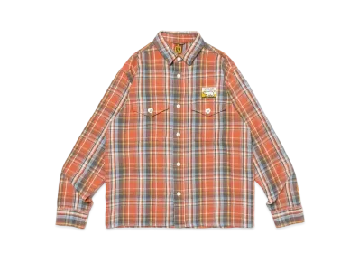 HUMAN MADE Check L/S Shirt "Red"