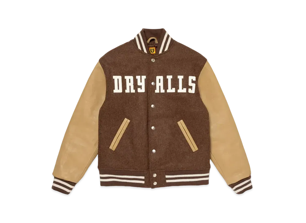 HUMAN MADE Varsity Jacket "Brown"