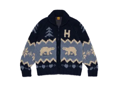 HUMAN MADE Polar Bear Cowichian "Navy"