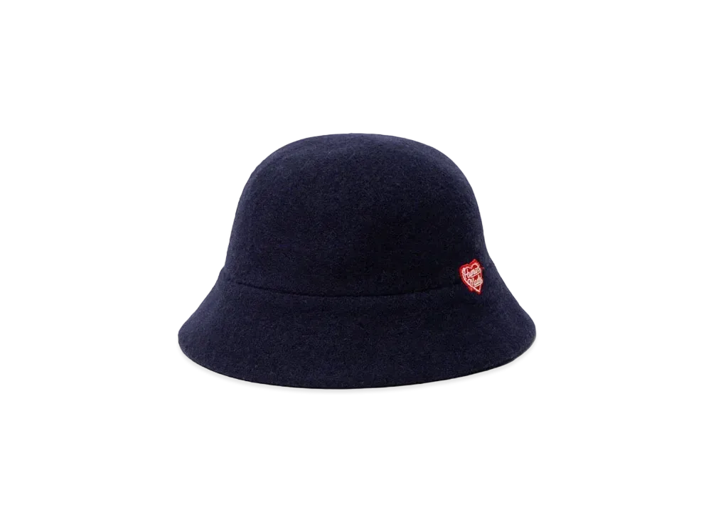 HUMAN MADE Knit Bucket Hat "Navy"