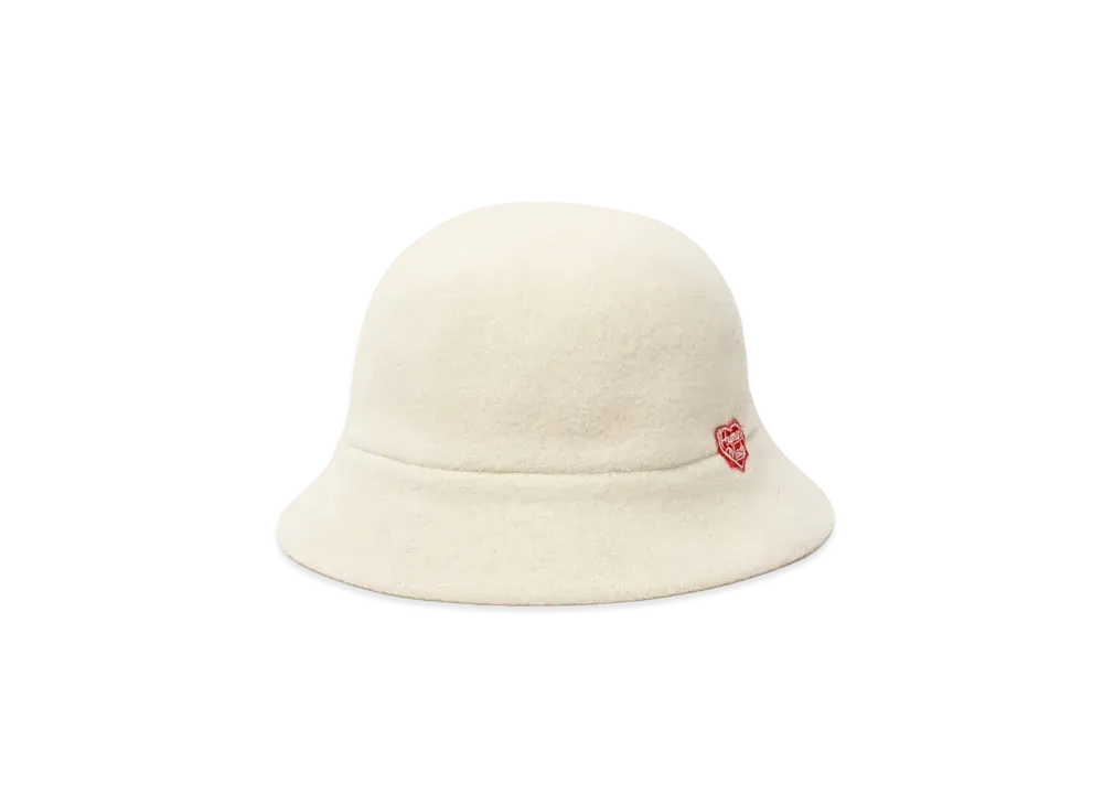 HUMAN MADE Knit Bucket Hat "White"