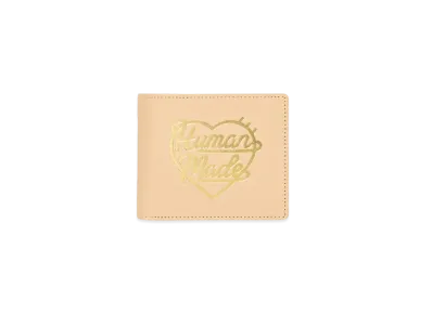 HUMAN MADE Leather Wallet "Beige"