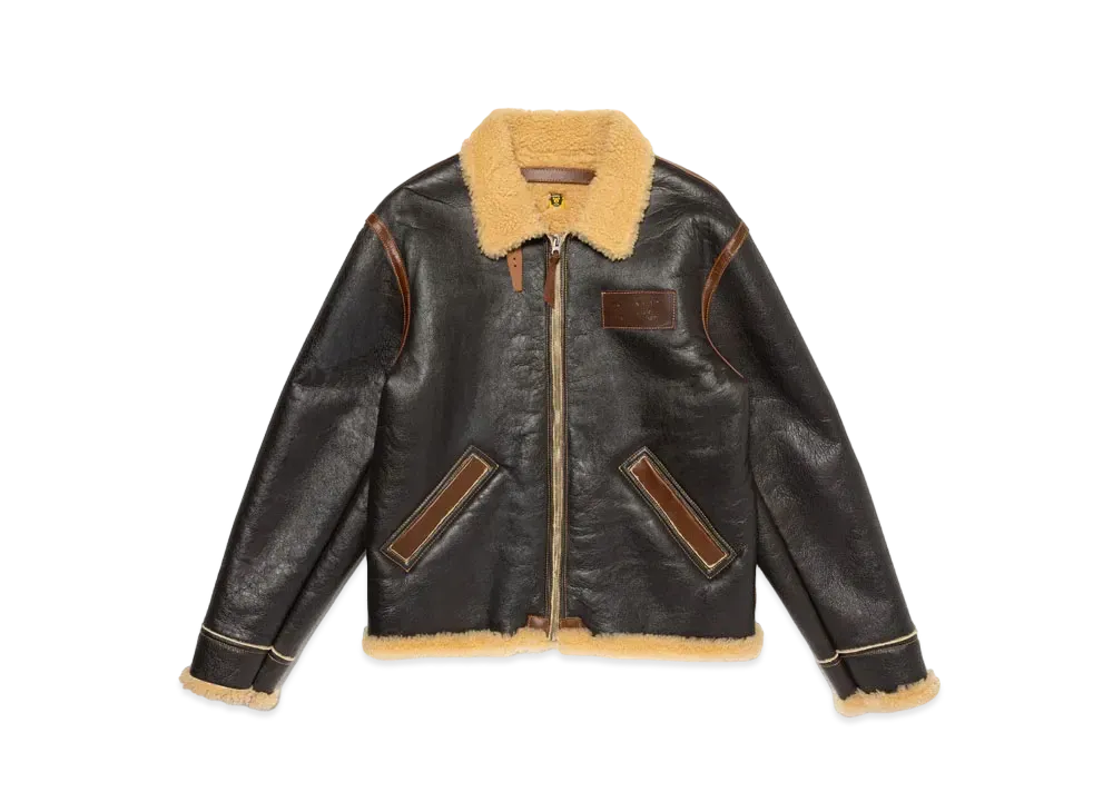 HUMAN MADE Mouton Jacket "Brown"