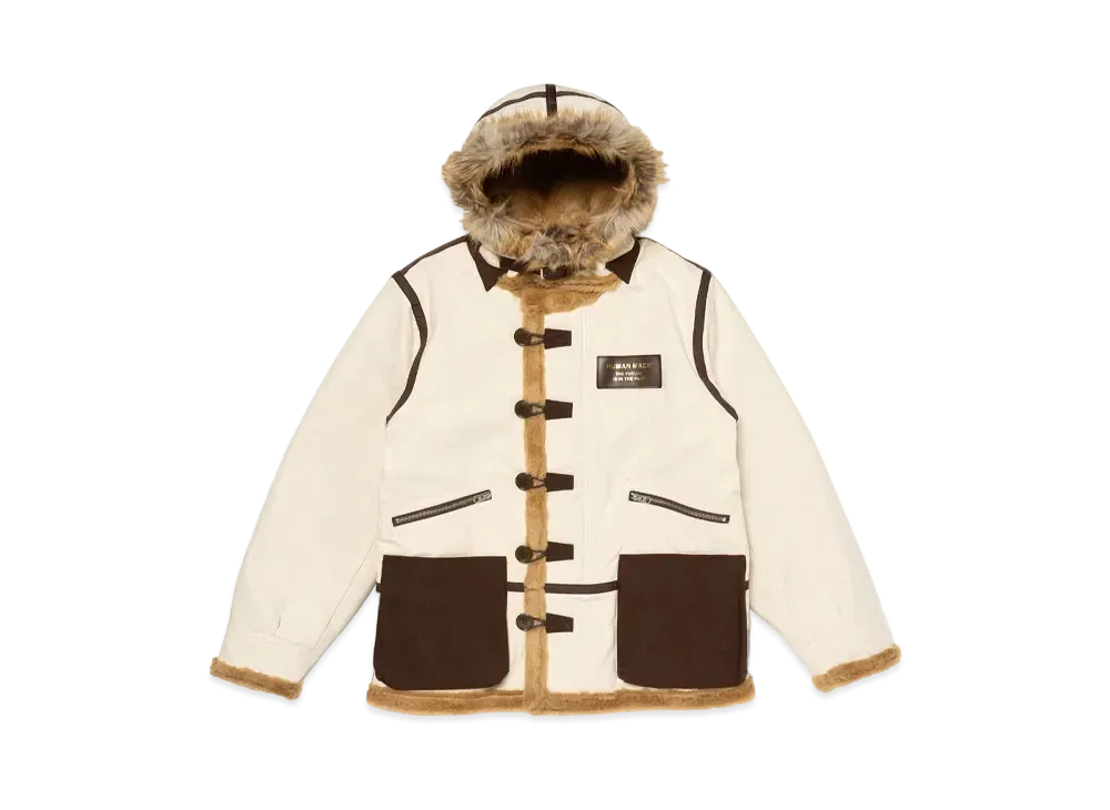 HUMAN MADE Military Canvas Coat "Beige"