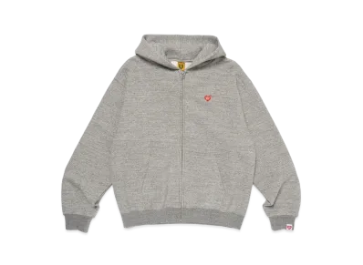 HUMAN MADE Zip-Up Hoodie "Gray" HM26CS040