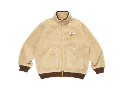 HUMAN MADE Boa Fleece Jacket "Beige"