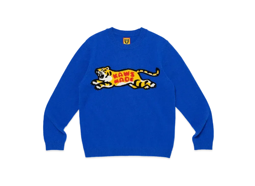 HUMAN MADE x KAWS Made Knit Sweater Kids "Navy"