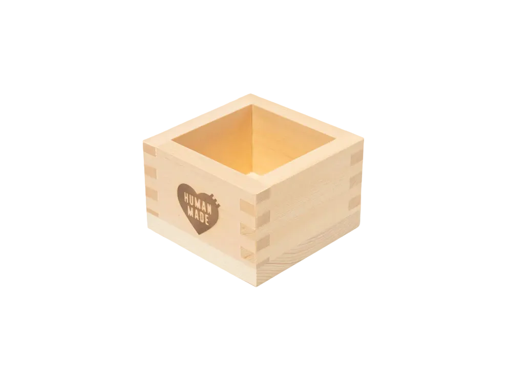 HUMAN MADE A・KE・O MADE Square Wooden Cup 180ml "Beige"