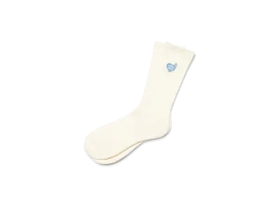 HUMAN MADE Pile Socks "White"
