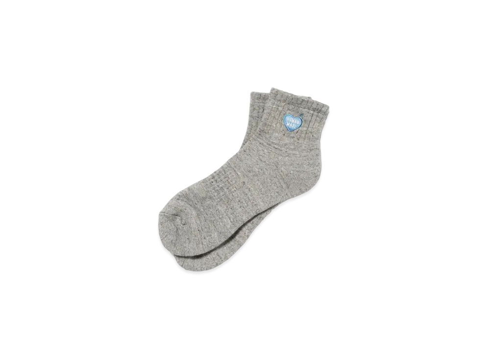 HUMAN MADE Pile Short Socks "Gray"