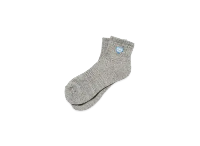 HUMAN MADE Pile Short Socks "Gray"